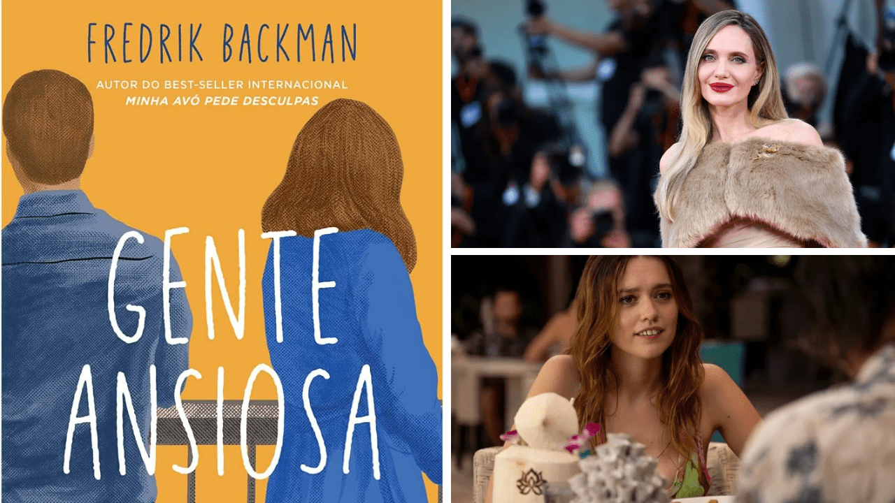 Adaptação de “Gente Ansiosa” terá Angelina Jolie e Aimee Lou Wood no elenco