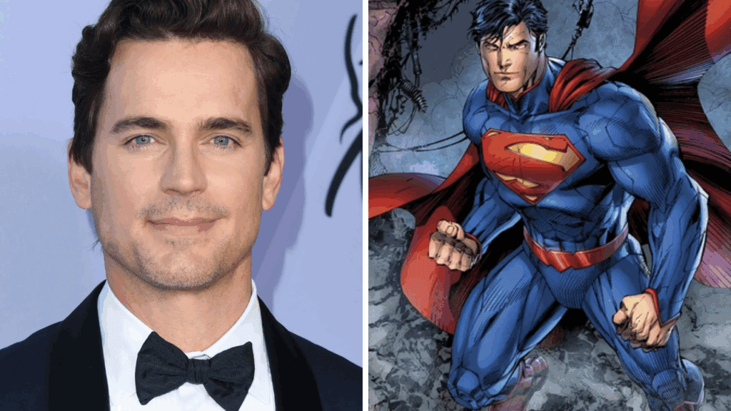 Imagem apresenta Matt Bomer e Superman