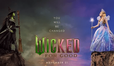 Foto promocional para o filme de Wicked: For Good