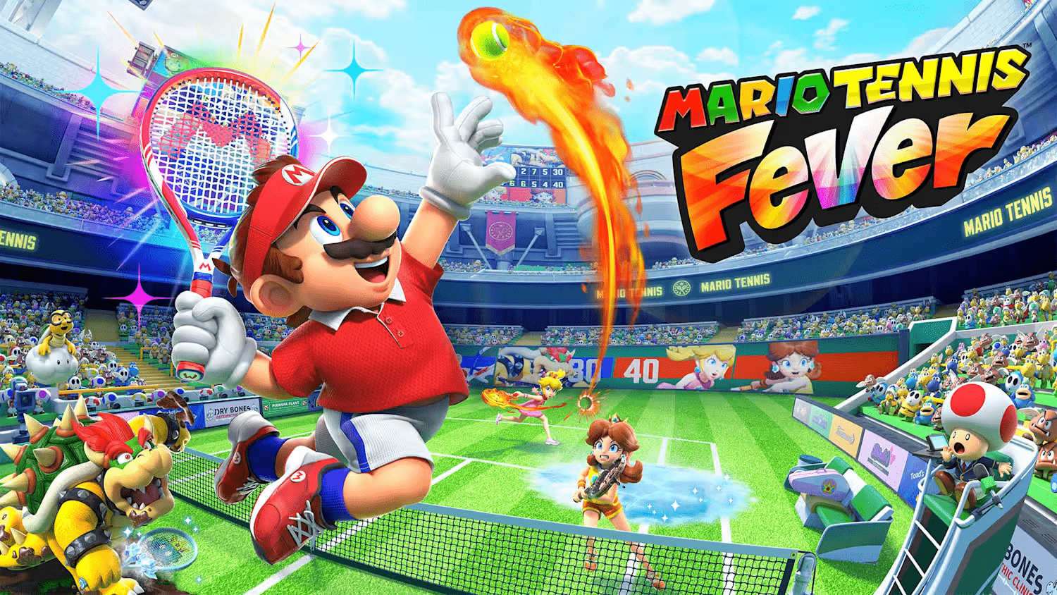 Mario Tennis Fever recebe novo trailer
